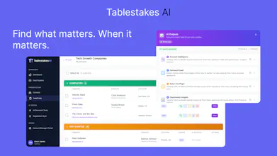 Tablestakes AI gallery image