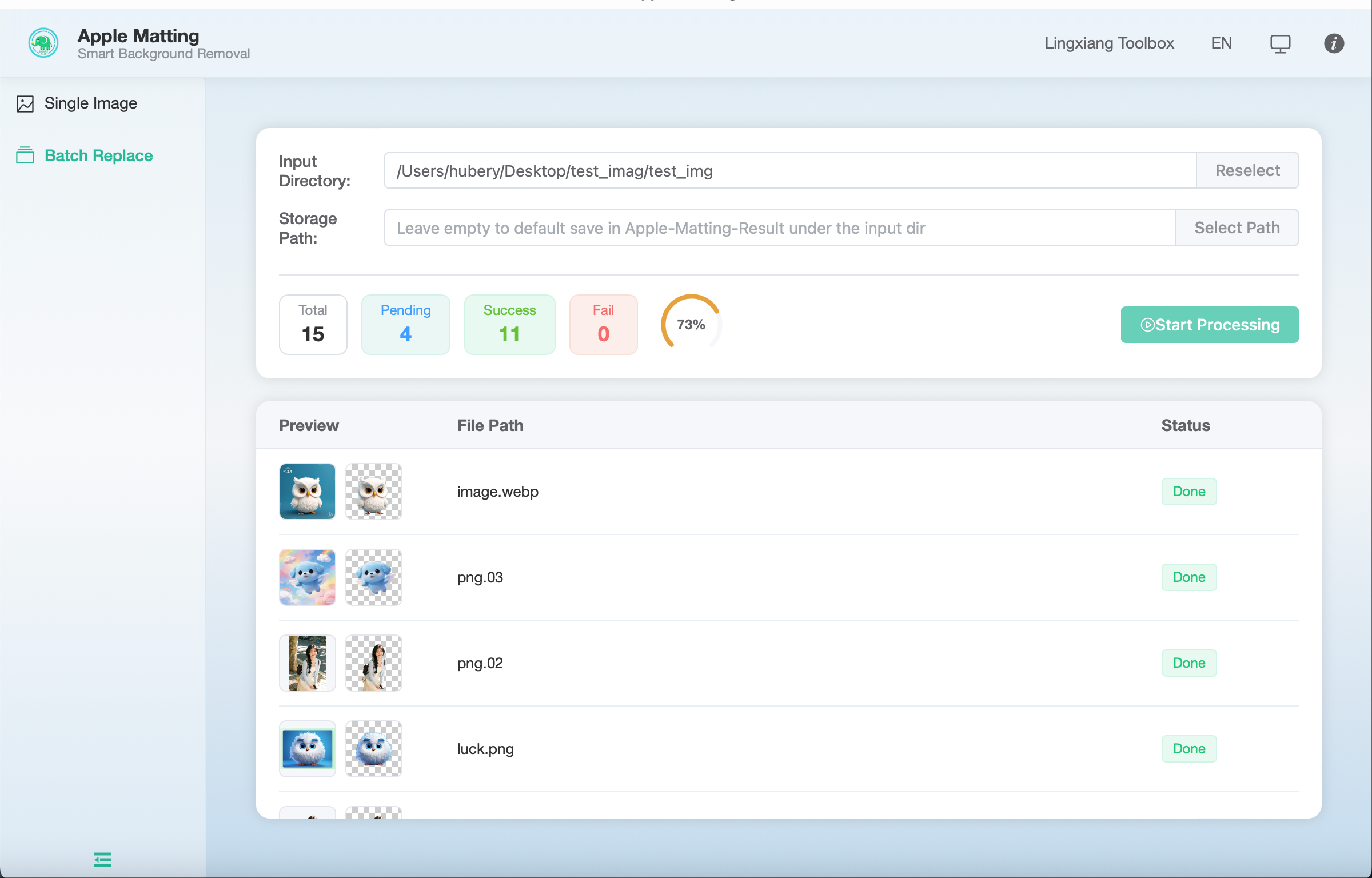 Apple Matting media 6