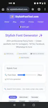 stylish font tool gallery image