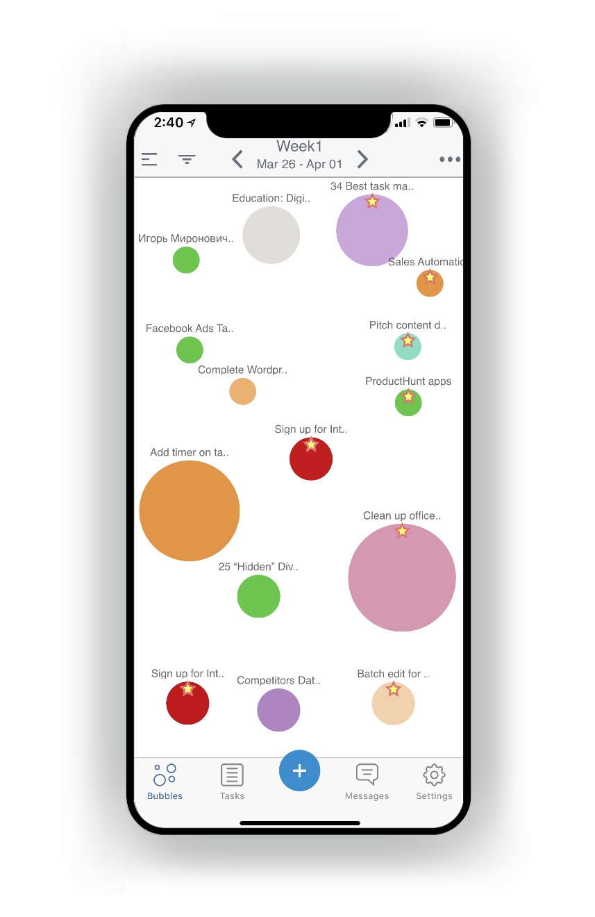 Bubbles Planner Tasks, Projects & Collections gallery image
