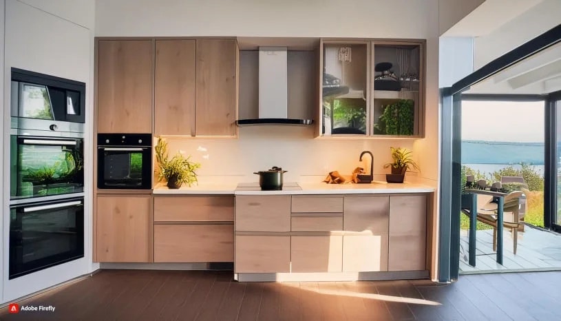 Media Perabot Premium Internofusion - Reka bentuk dapur modular, reka bentuk almari pakaian moden 1
