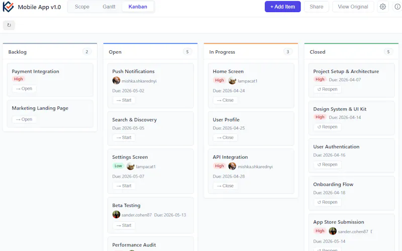 KISS Tracker screenshot 5