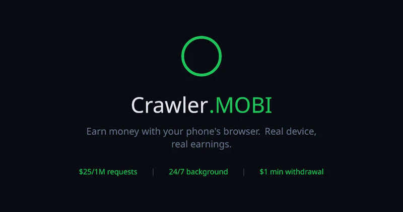 Crawler.MOBI screenshot 1