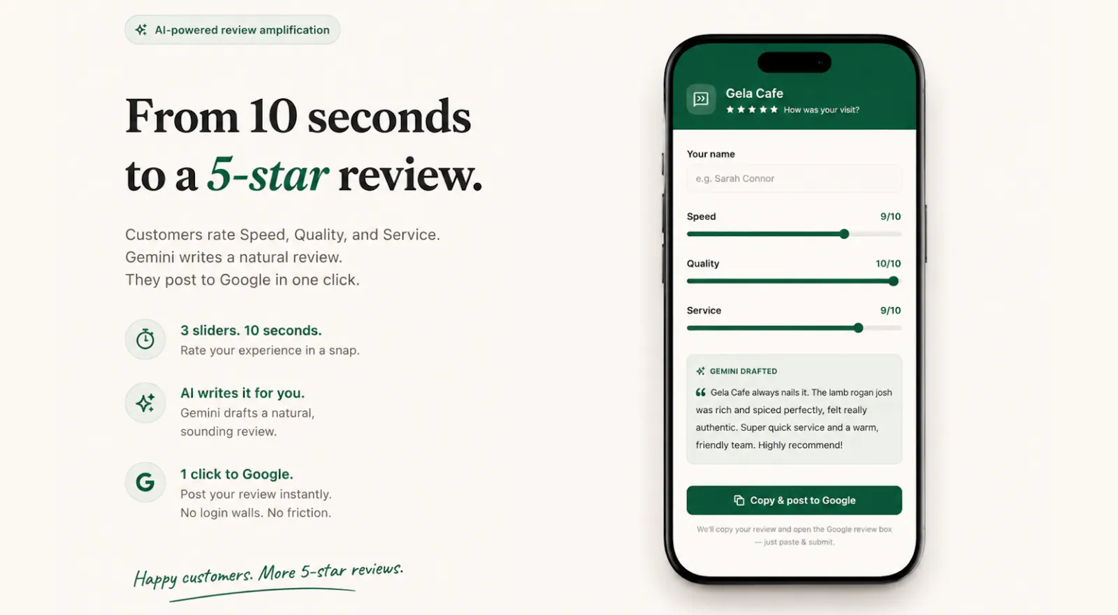 PlzReviewUs screenshot 2