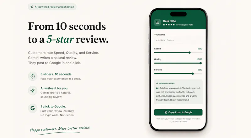 PlzReviewUs screenshot 2