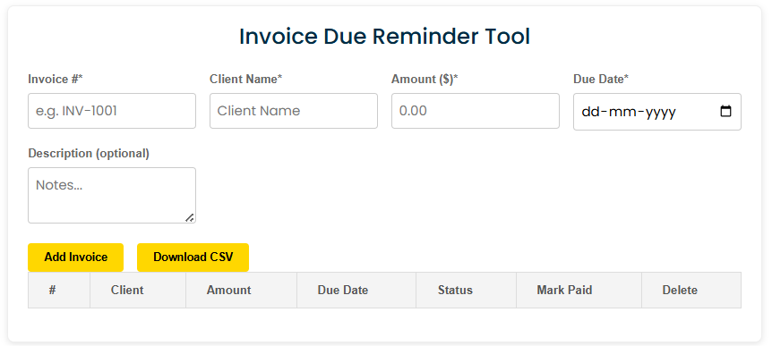 Invoicer gallery image