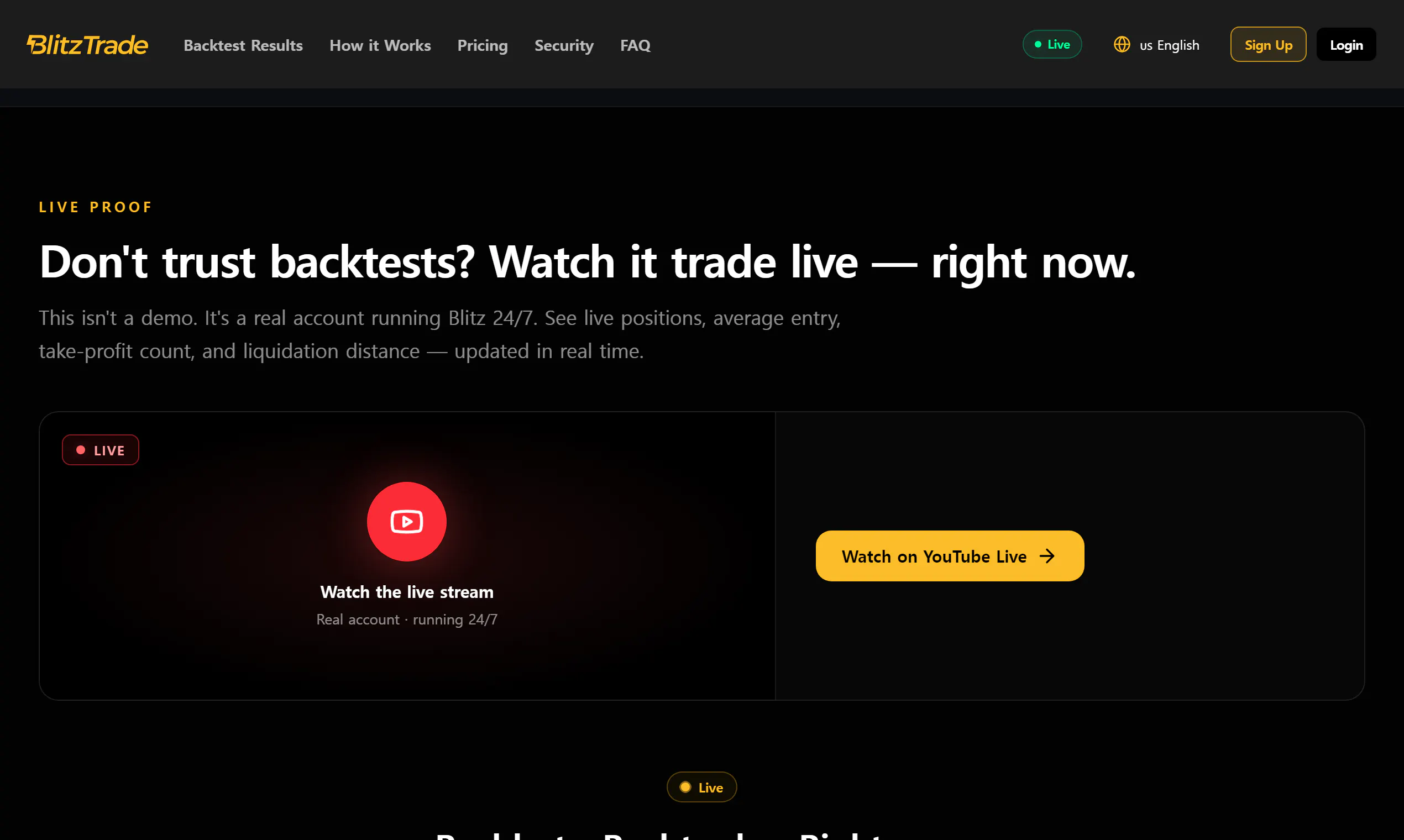 Blitz Trading Bot gallery image