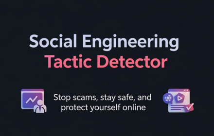 Social Engineering Tactic Detector AI logo