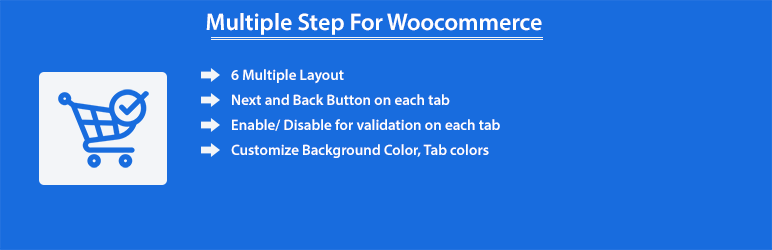 Multiple Step Checkout For Woocommerce