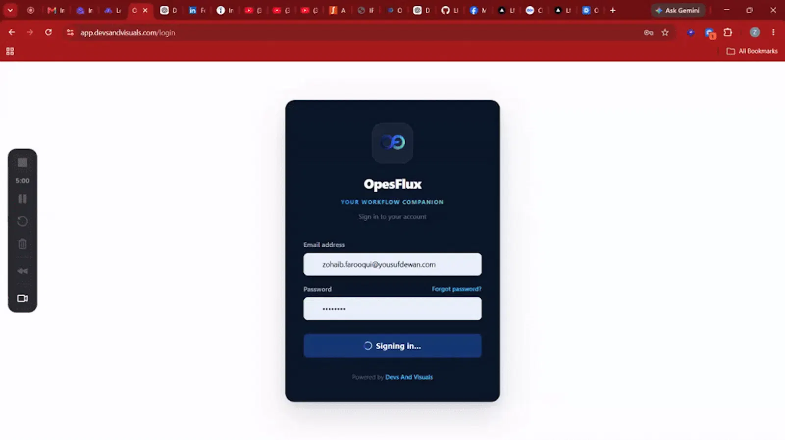 OpesFlux screenshot 1 (video preview)