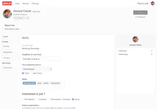 Java.io : Remote Jobs & Social Platform gallery image