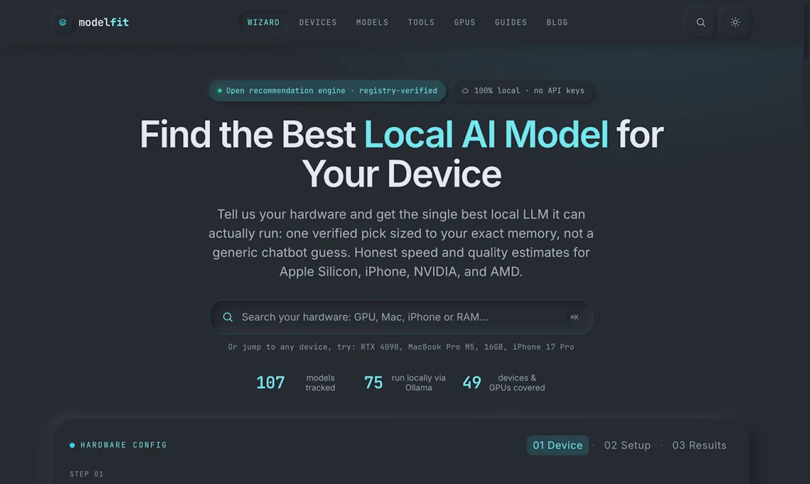 ModelFit screenshot 2