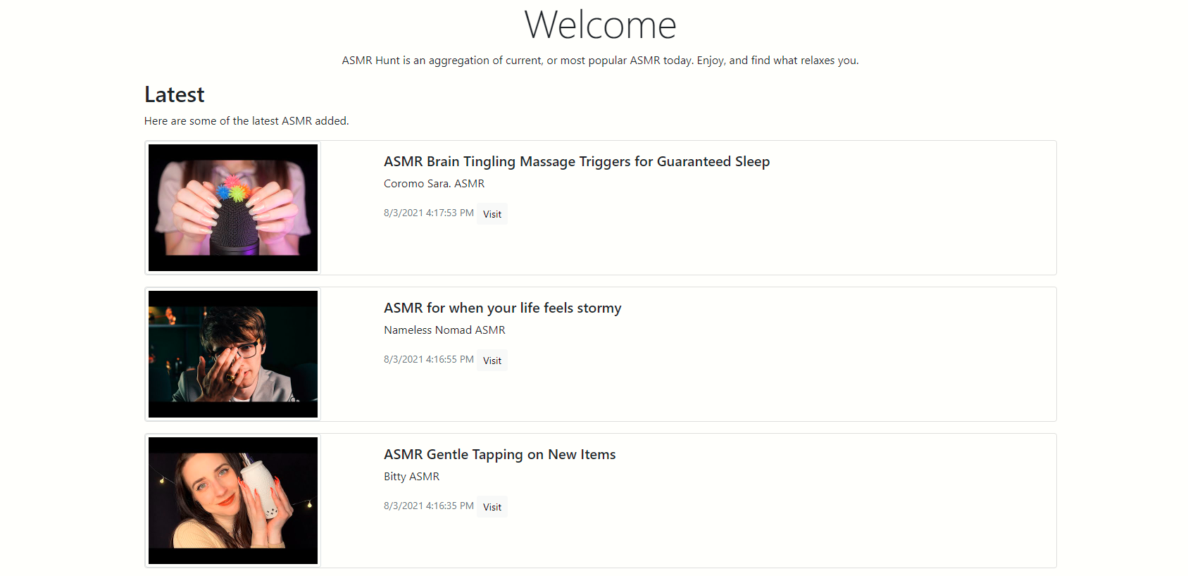 ASMR Hunt gallery image