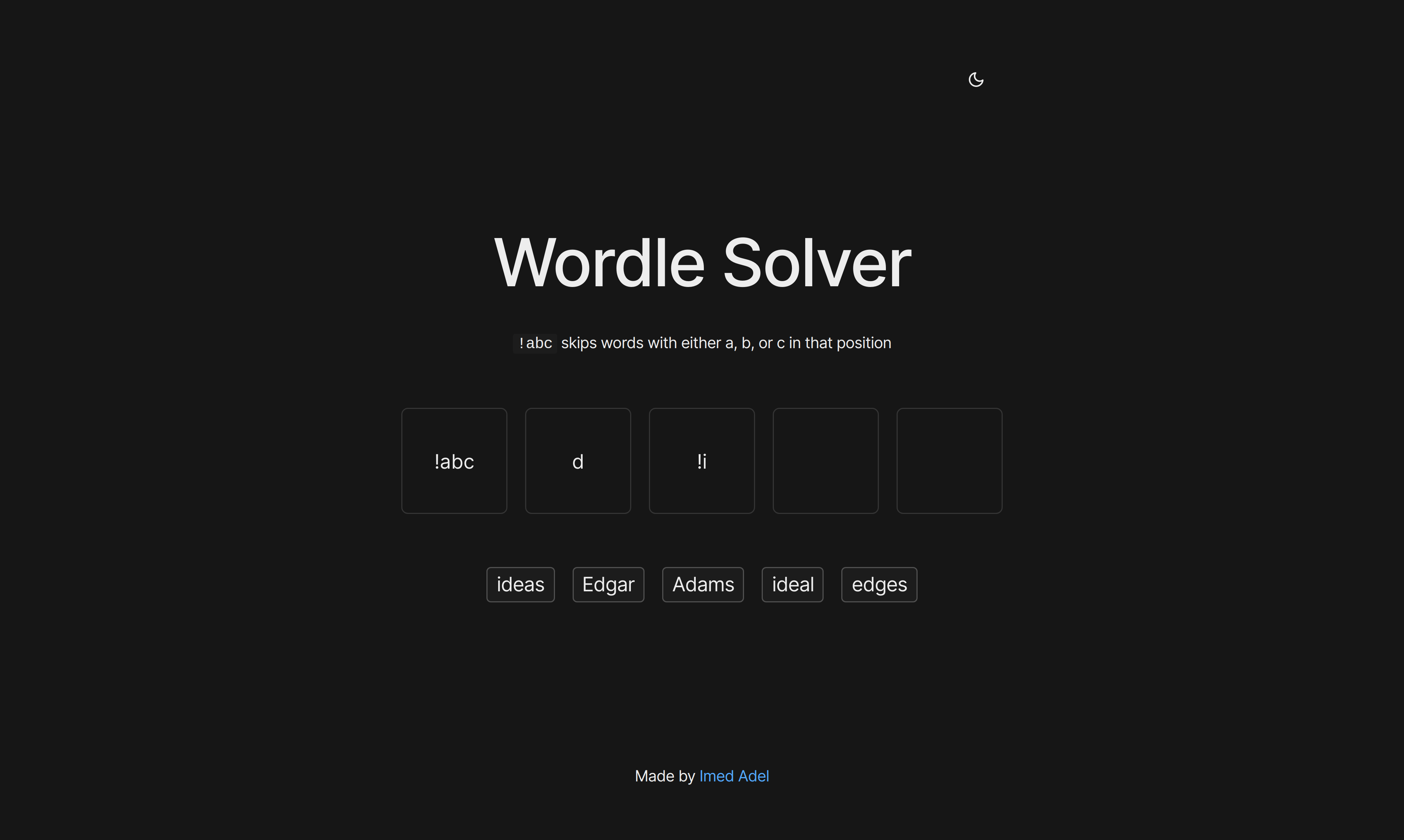 Wordle Solver gallery image