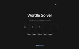 Wordle Solver media 2