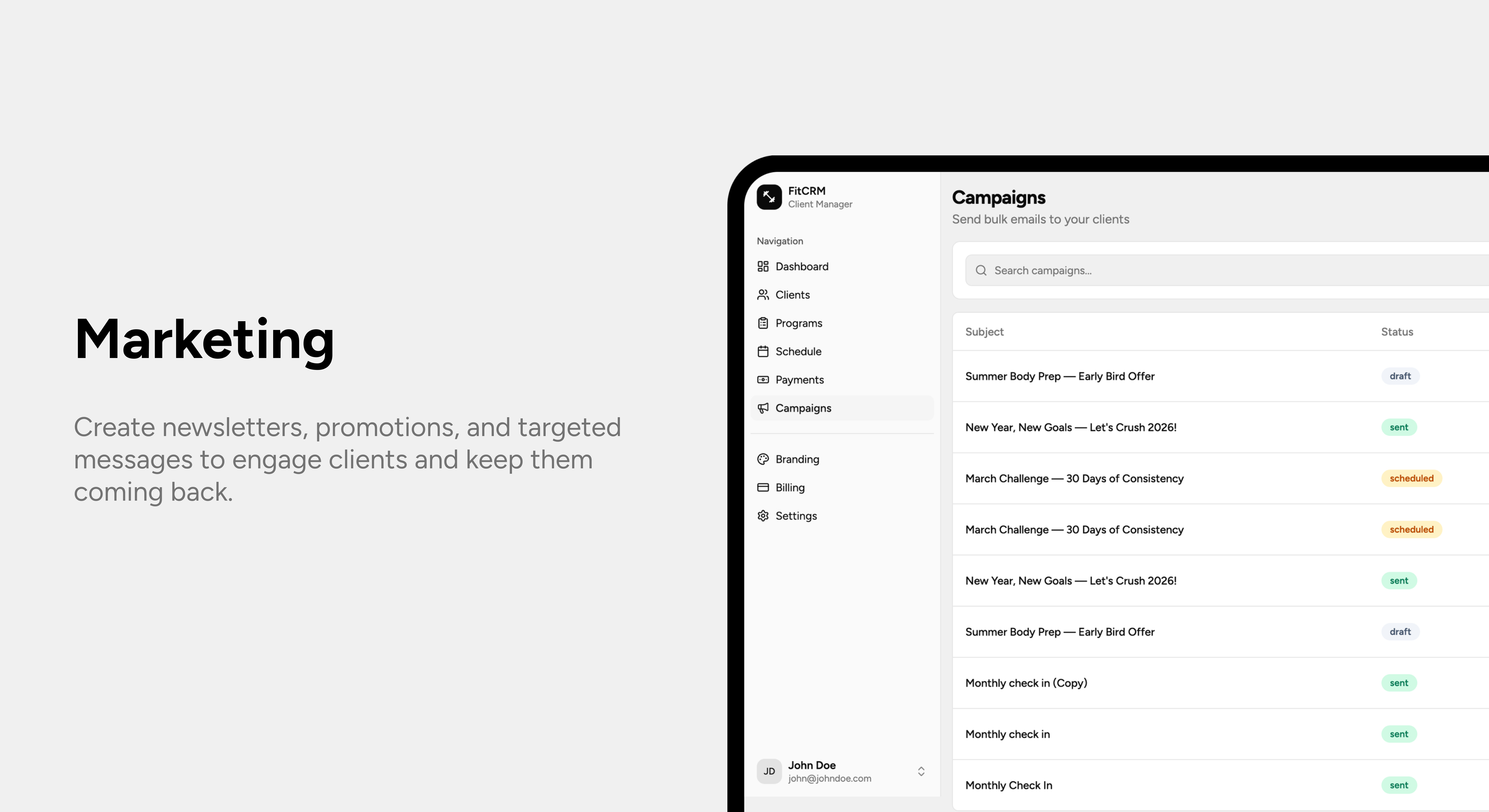 FitCRM gallery image