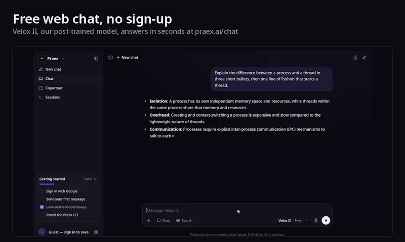 Praex screenshot 4