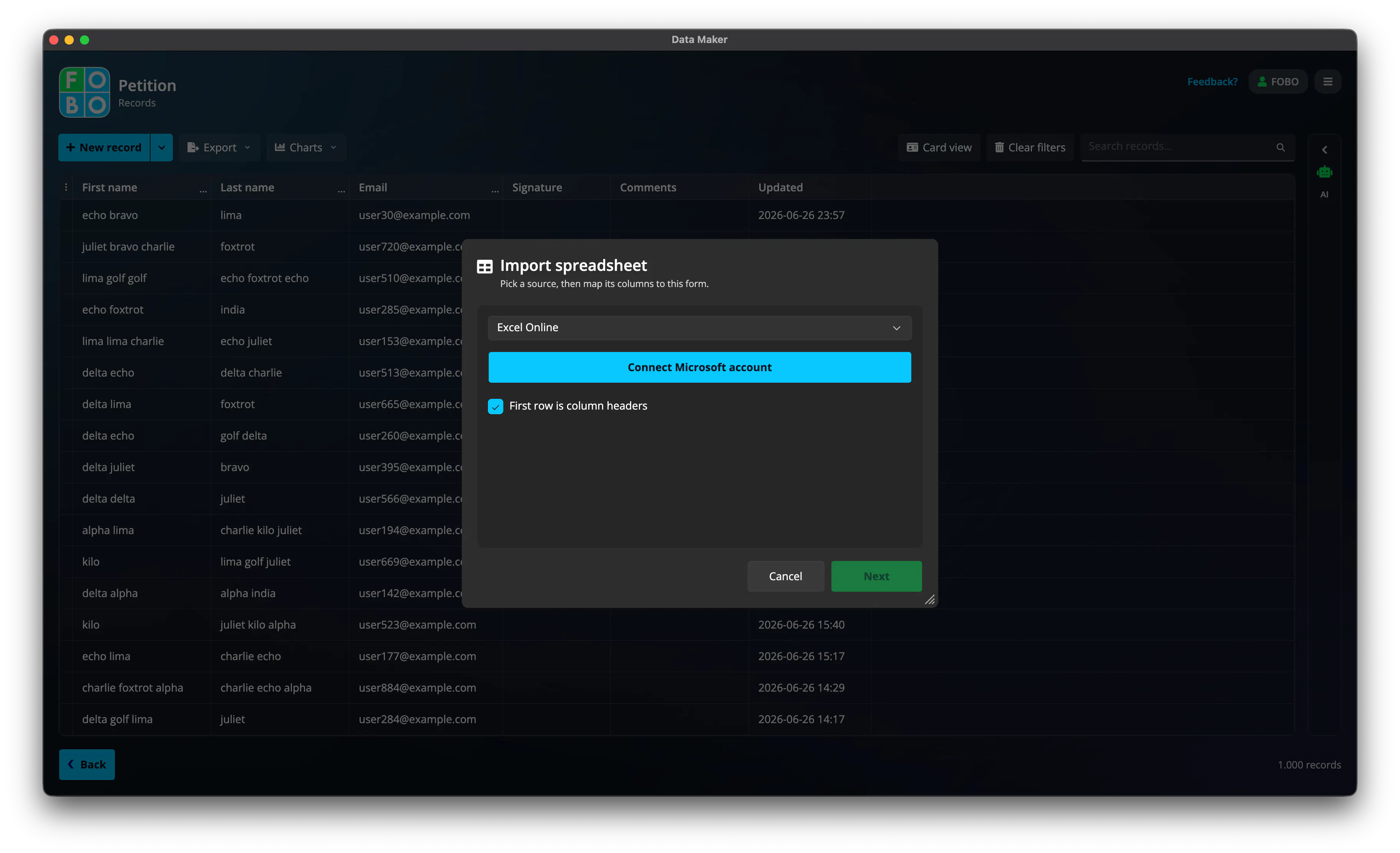 Data Maker gallery image
