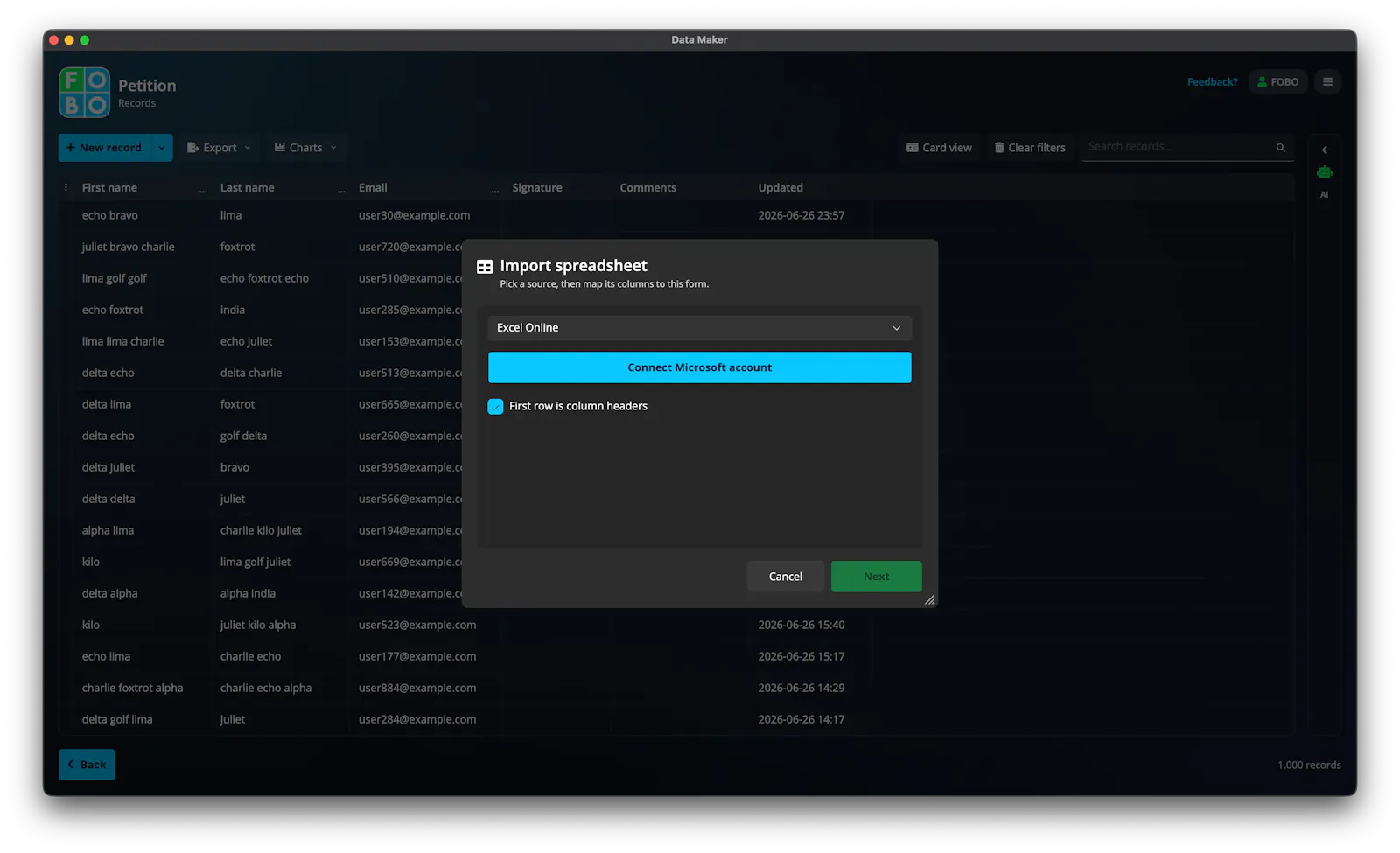 Data Maker screenshot 27