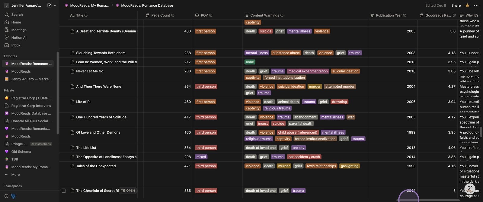 MoodReads - Screenshot 5 showing product features and functionality