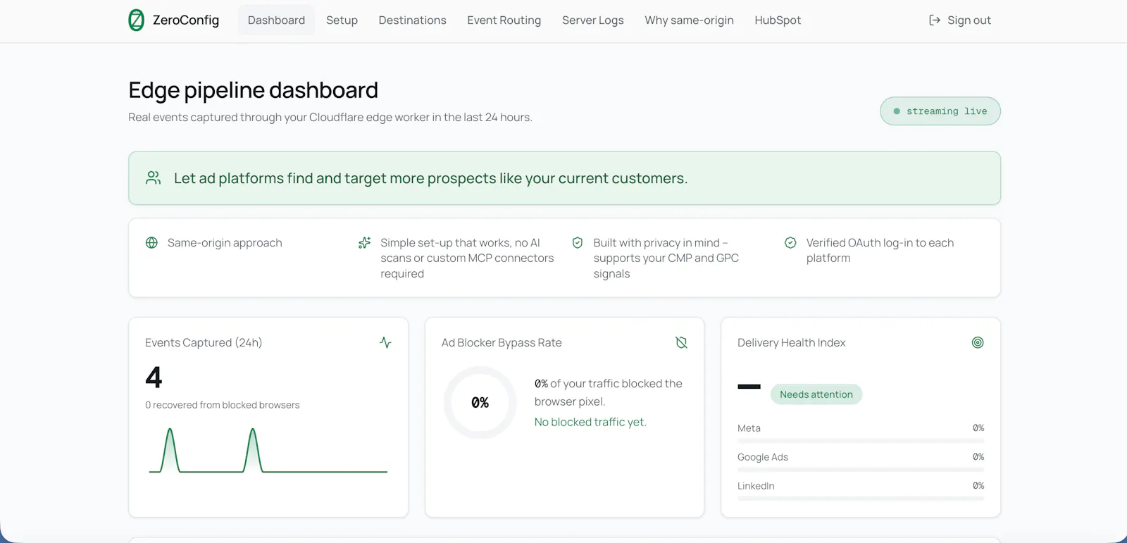 ZeroConfig screenshot 1