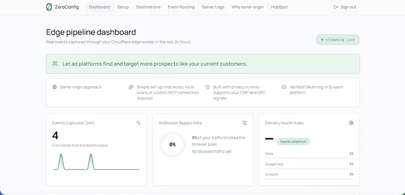 ZeroConfig screenshot 1