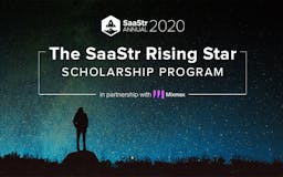 SaaStr Annual - Rising Stars Scholarship media 2