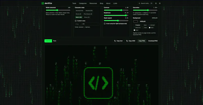 dev101.io screenshot 2