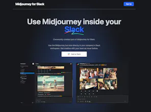 Midjourney for Slack gallery image