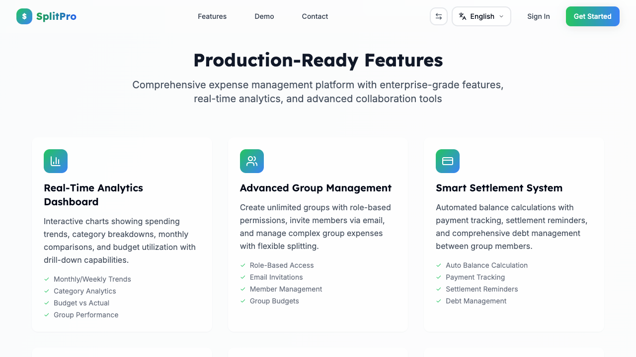 SplitPro - Complete Expense Management gallery image