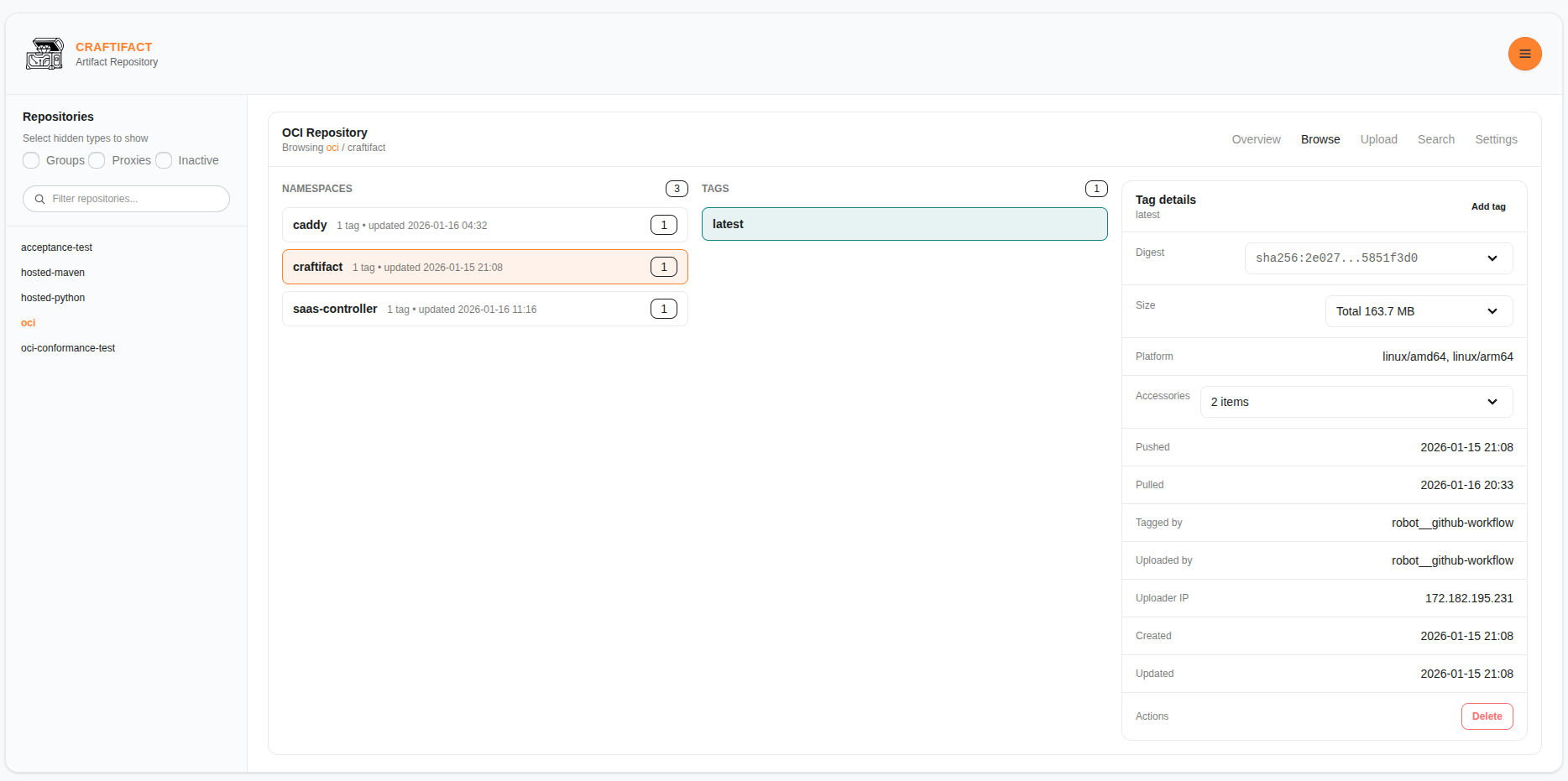 Craftifact - Screenshot 4 showing product features and functionality