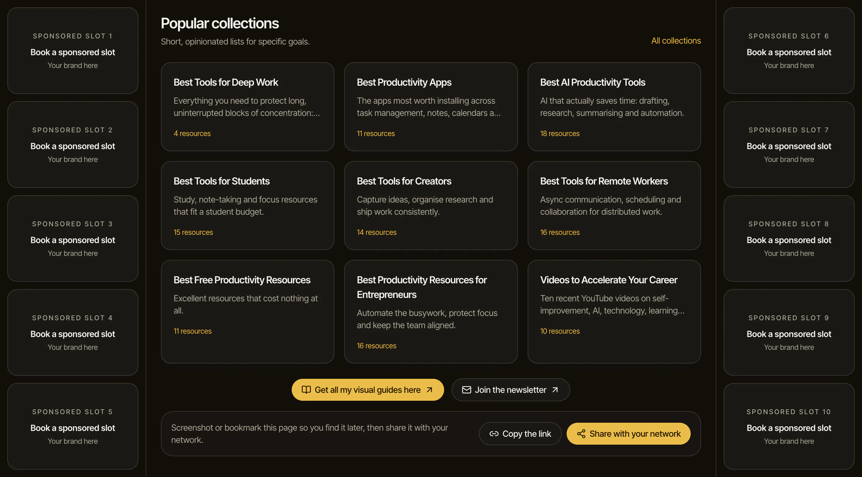 Best Productivity Resources 截图 4