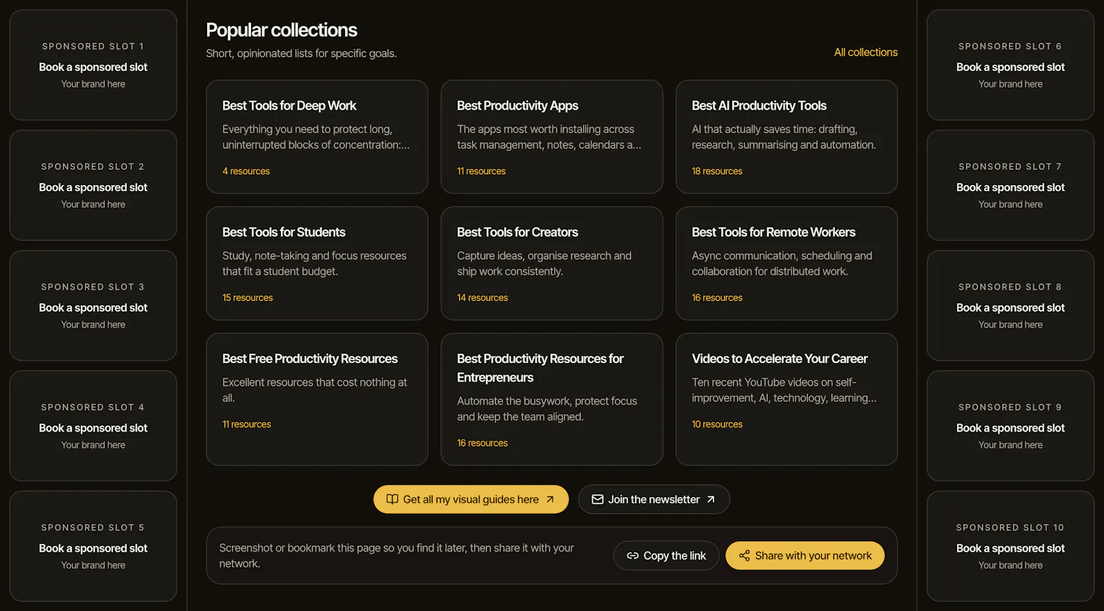 Best Productivity Resources screenshot 5