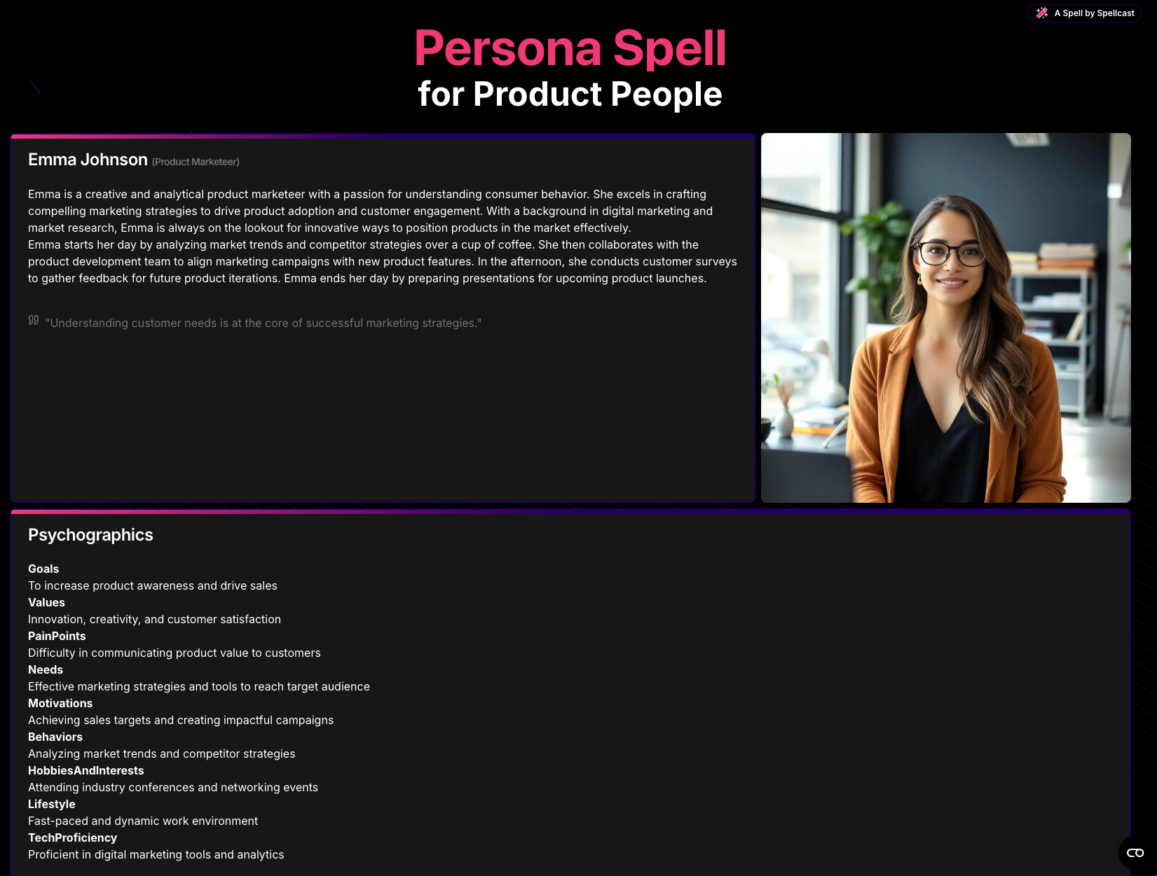 Persona Spell gallery image