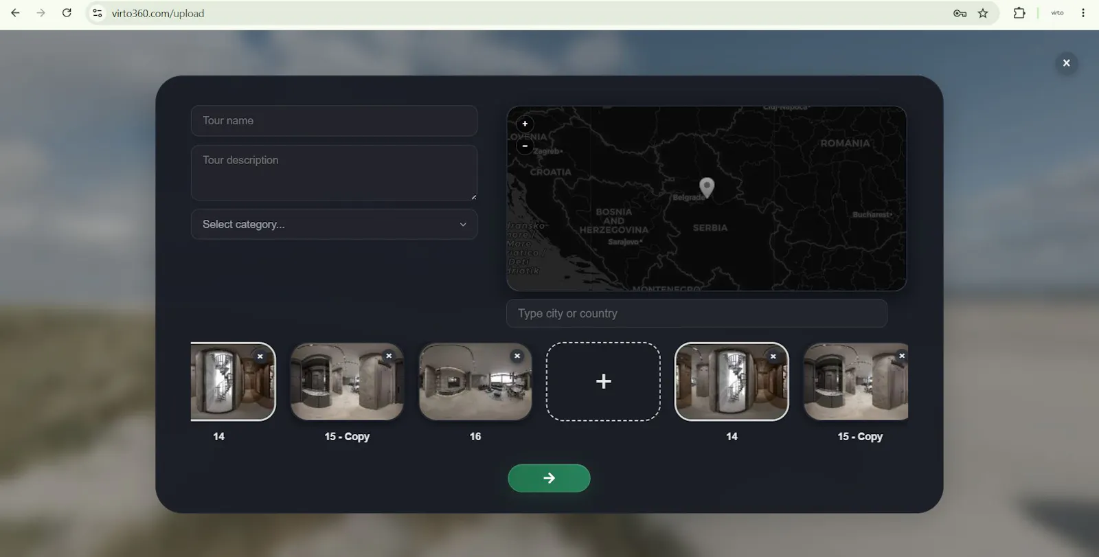 Virto 360 – Virtual Tour Platform screenshot 2