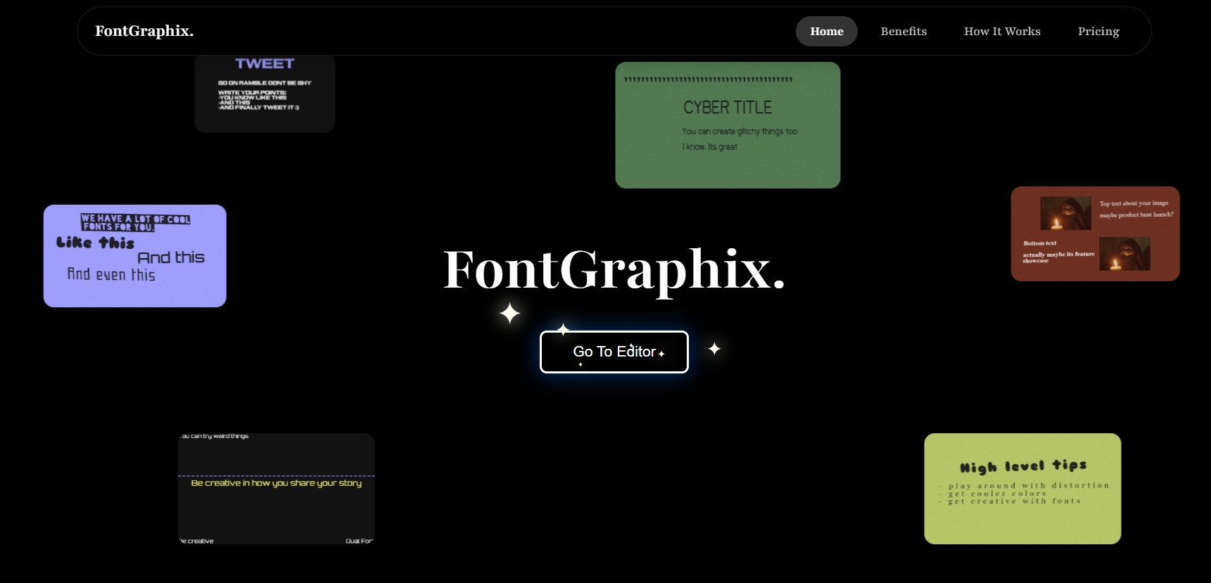 FontGrahix.  - Screenshot 2 showing product features and functionality
