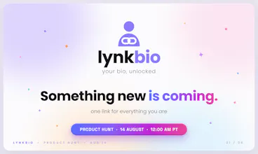 Lynkbio your bio, unlocked gallery image