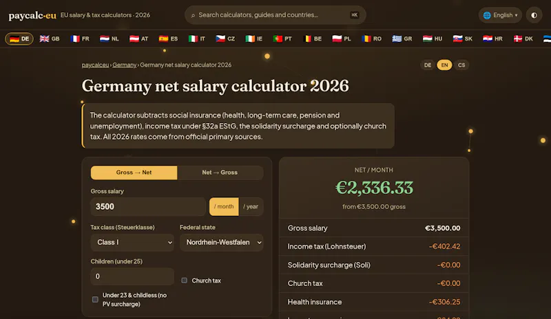 paycalceu screenshot 5