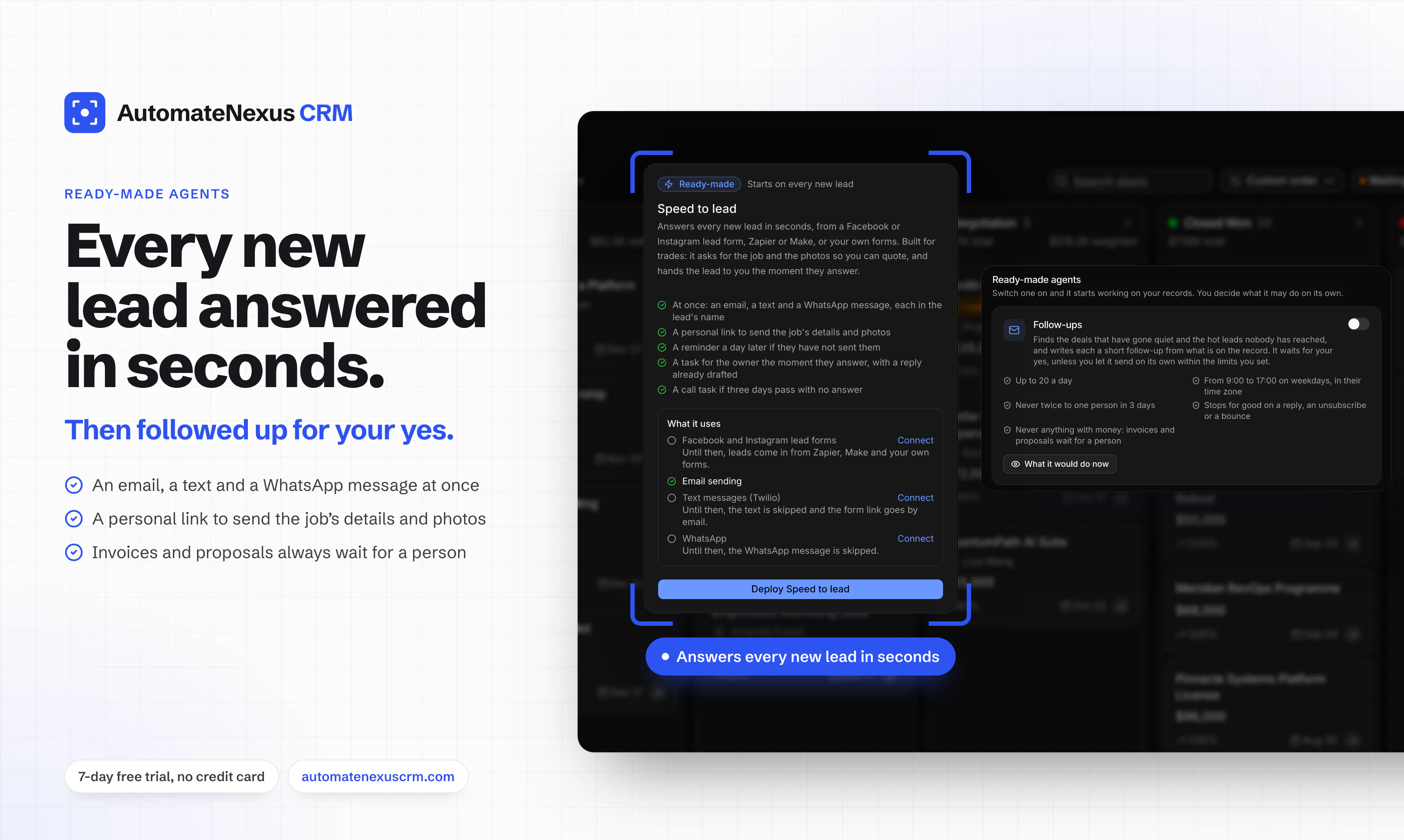 AutomateNexus CRM 2.0 gallery image