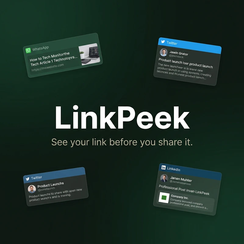 LinkPeek screenshot 1
