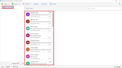 4n6 MSG File Converter Software gallery image