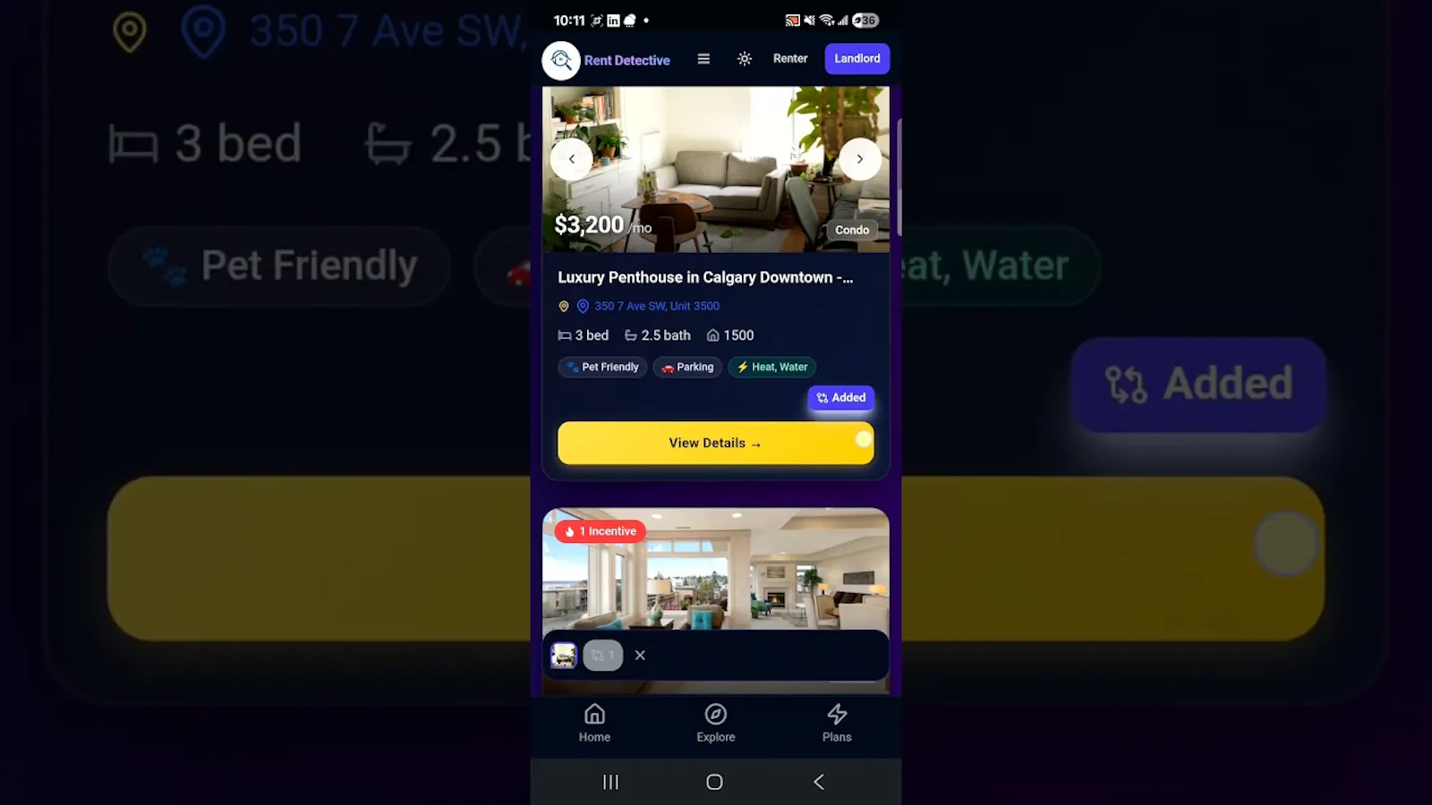 Rent Detective screenshot 1 (video preview)