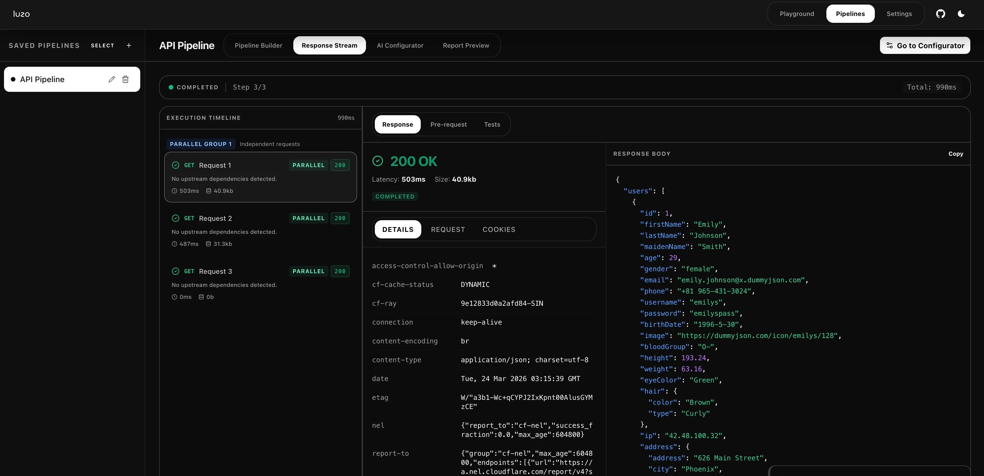 Luzo: Design and debug API workflows visually | Product Hunt
