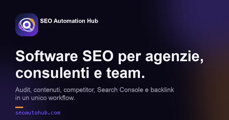 SEO Automation Hub screenshot 1