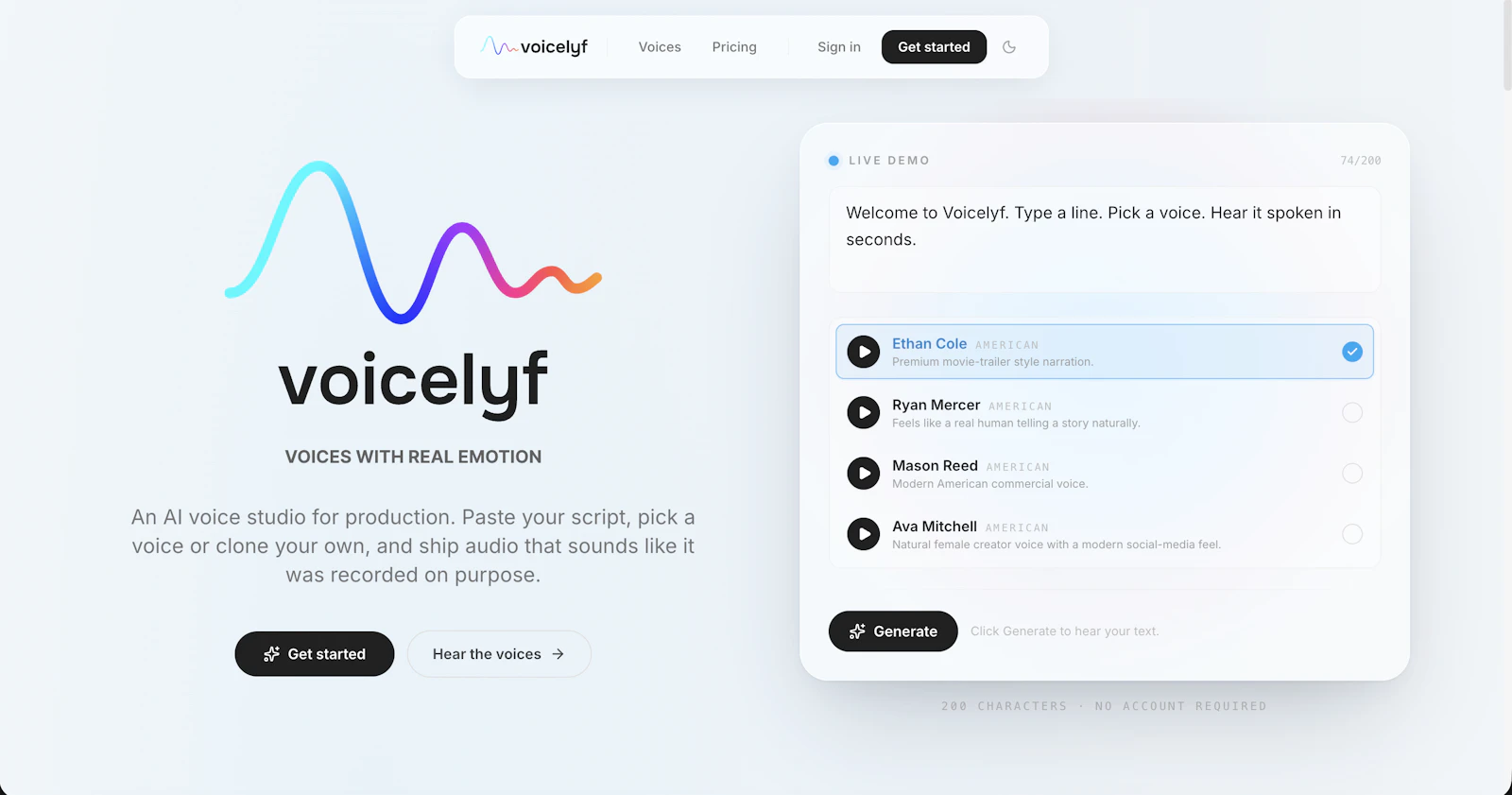 Voicelyf screenshot 2