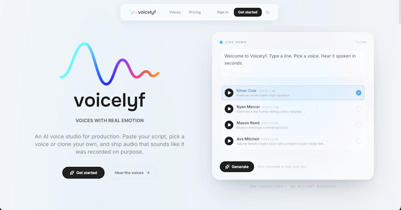 Voicelyf screenshot 2
