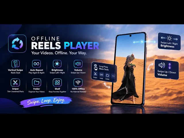 Reels Player - Offline Video gallery image
