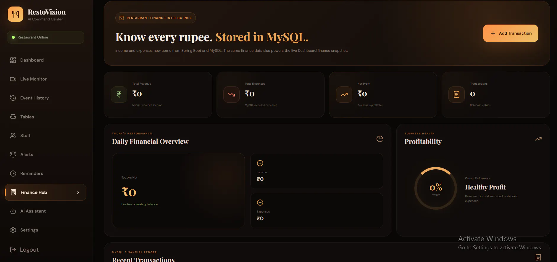 RestoVision AI gallery image