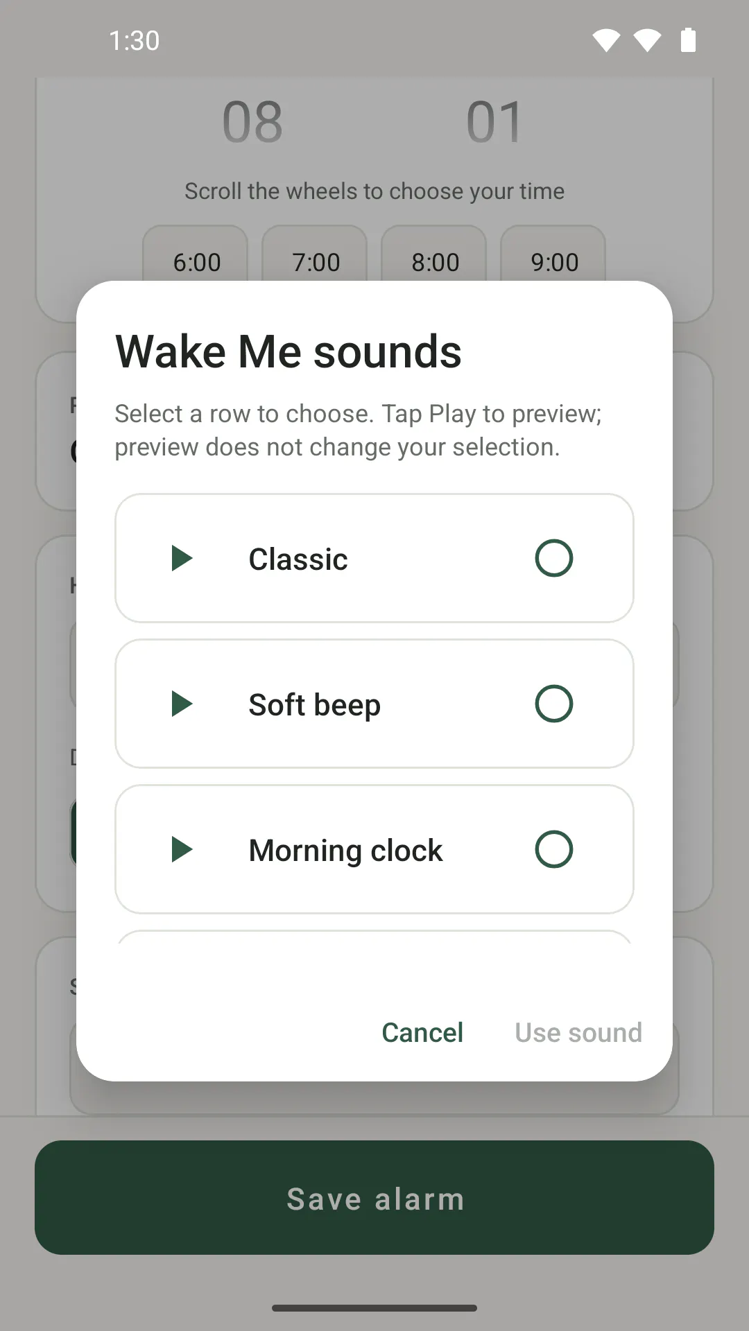 Wake Me - AI Alarm Planner gallery image