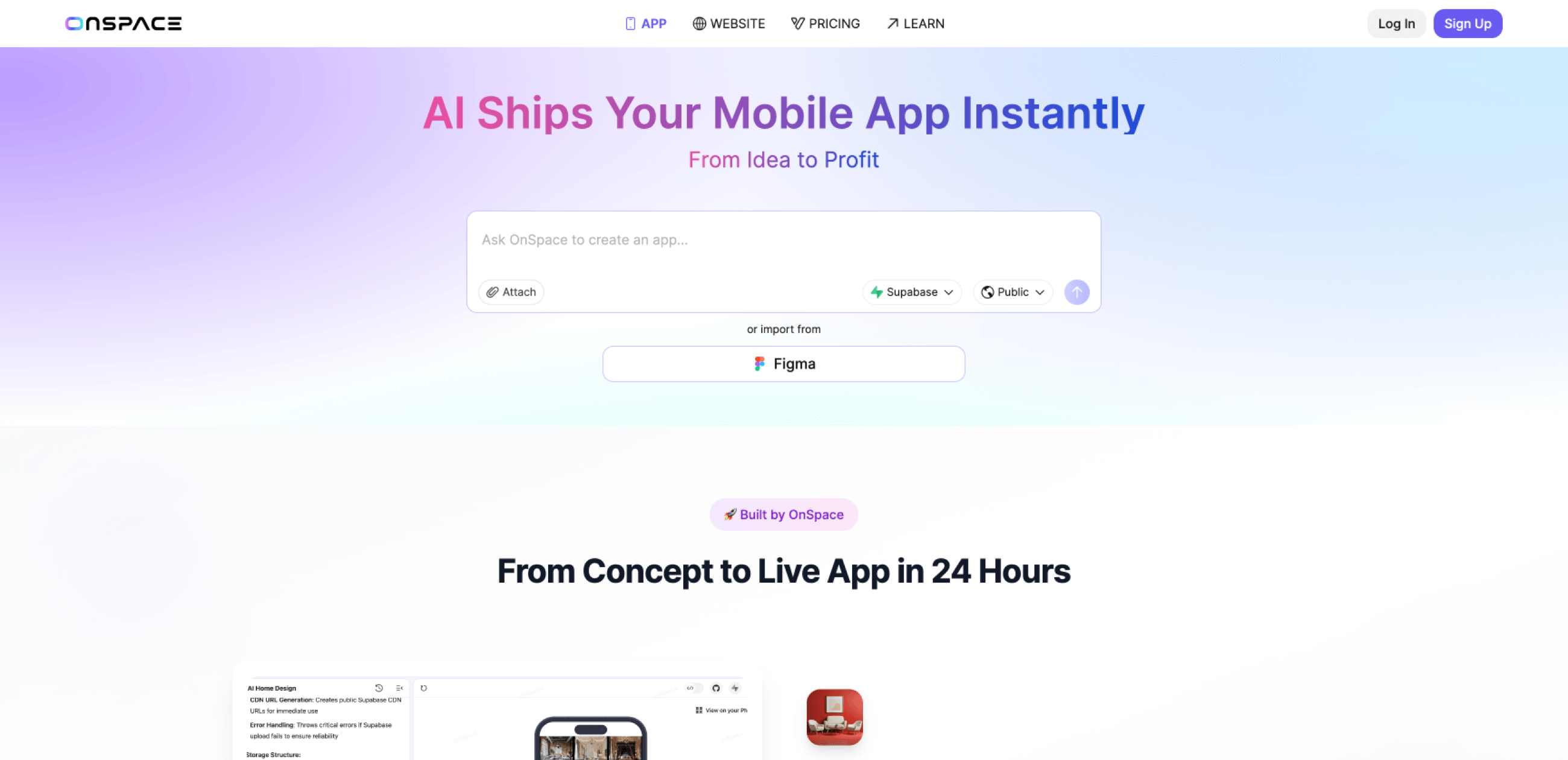 온 스페이스 AI - 코드가없는 AI로 앱을 빌드하십시오 미디어 2